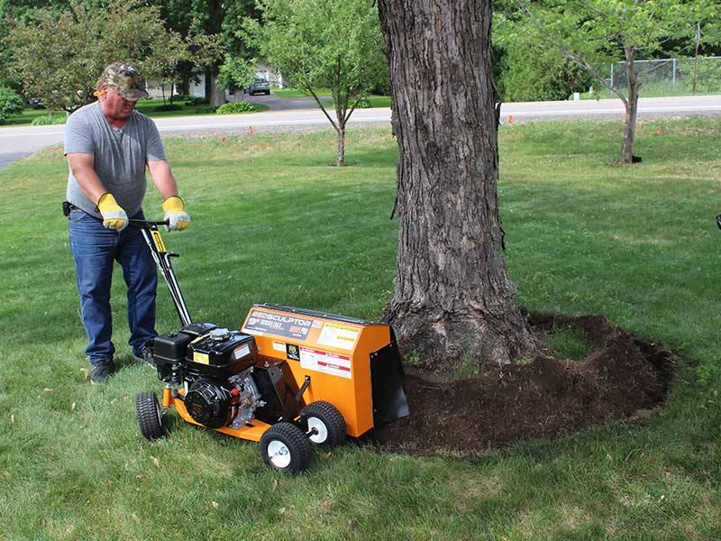 Brave Pro Bed Sculptor 9" Steerable Trencher 270cc Honda GX