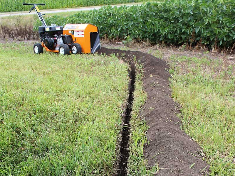 Brave Pro Bed Sculptor 9" Steerable Trencher 270cc Honda GX