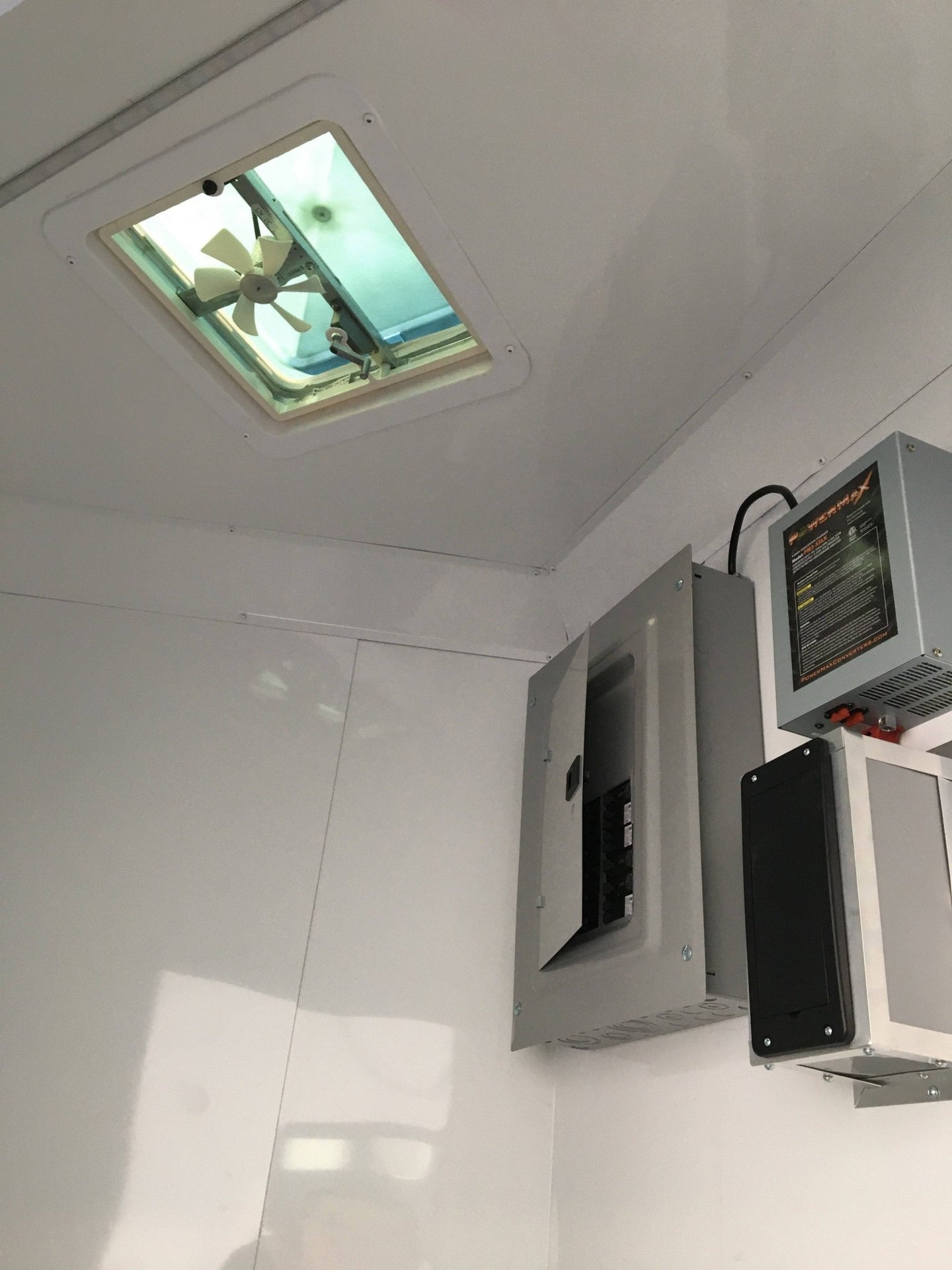 8.5' x 20' Charcoal Gray Custom Office Enclosed Trailer - SLE Equipment - 21