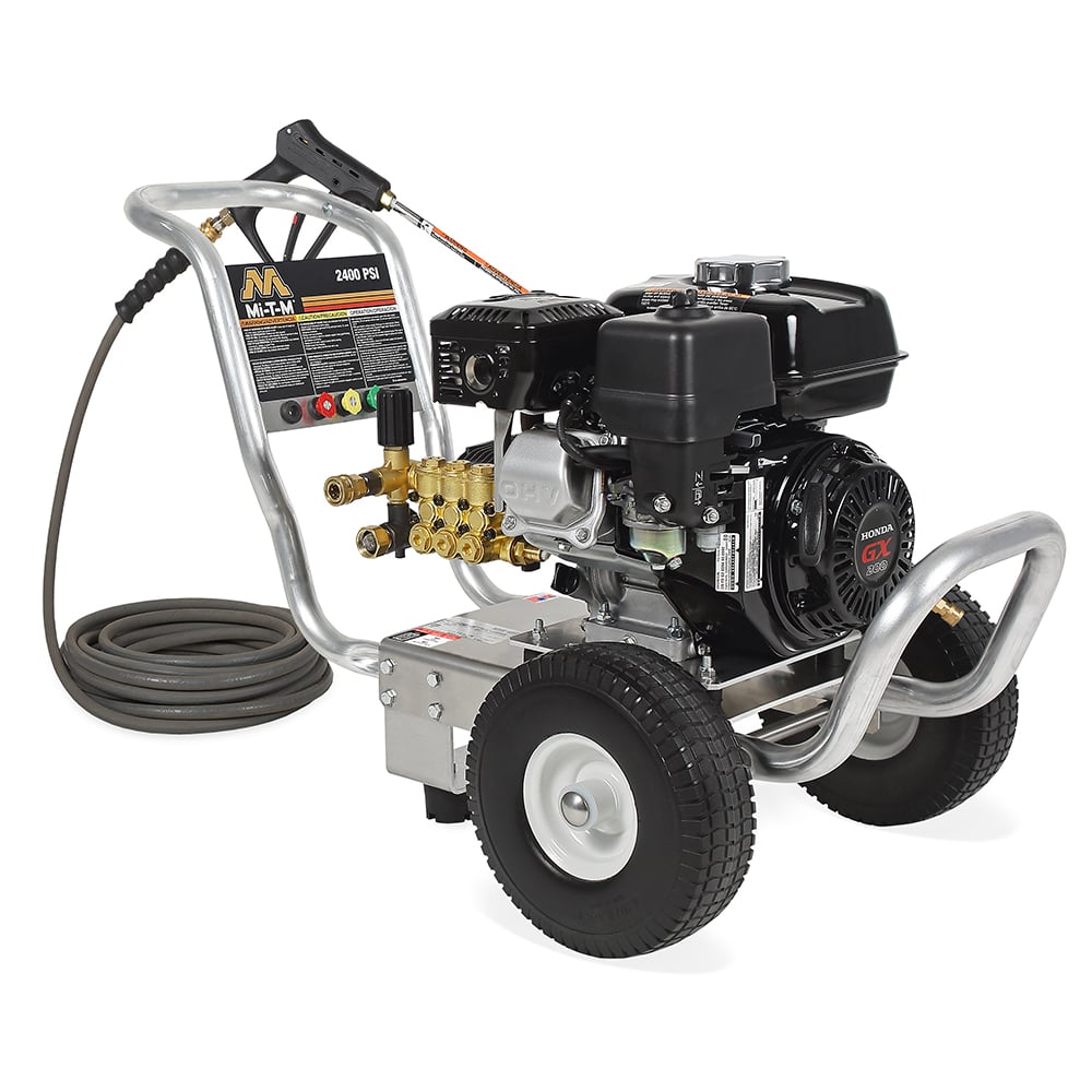 MI-T-M CA-2403-1MMH Pressure Washer 2400 PSI Cold Water