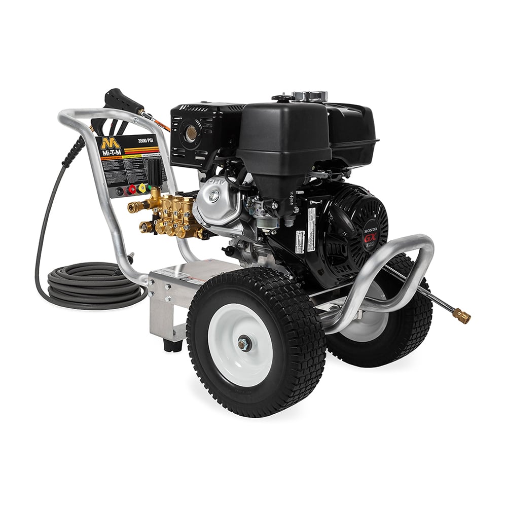 MI-T-M CA-3504-1MGH Pressure Washer 3500 PSI Cold Water