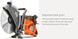 Husqvarna K970 Power Cutter 14" 94cc Concrete Stone Metal Construction - SLE Equipment - 2