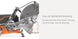 Husqvarna K970 Power Cutter 14" 94cc Concrete Stone Metal Construction - SLE Equipment - 3