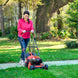 DR Power 424120 62V Battery Powered 16" Lawn Mower Front Right View