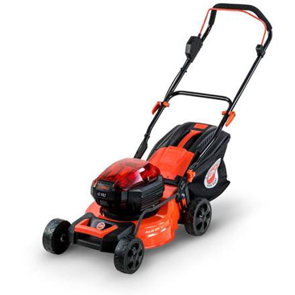 DR Power 424120 62V Battery Powered 16" Lawn Mower Front Right View