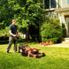 DR Power 424130 62V Battery Powered 21" Lawn Mower Front Right View