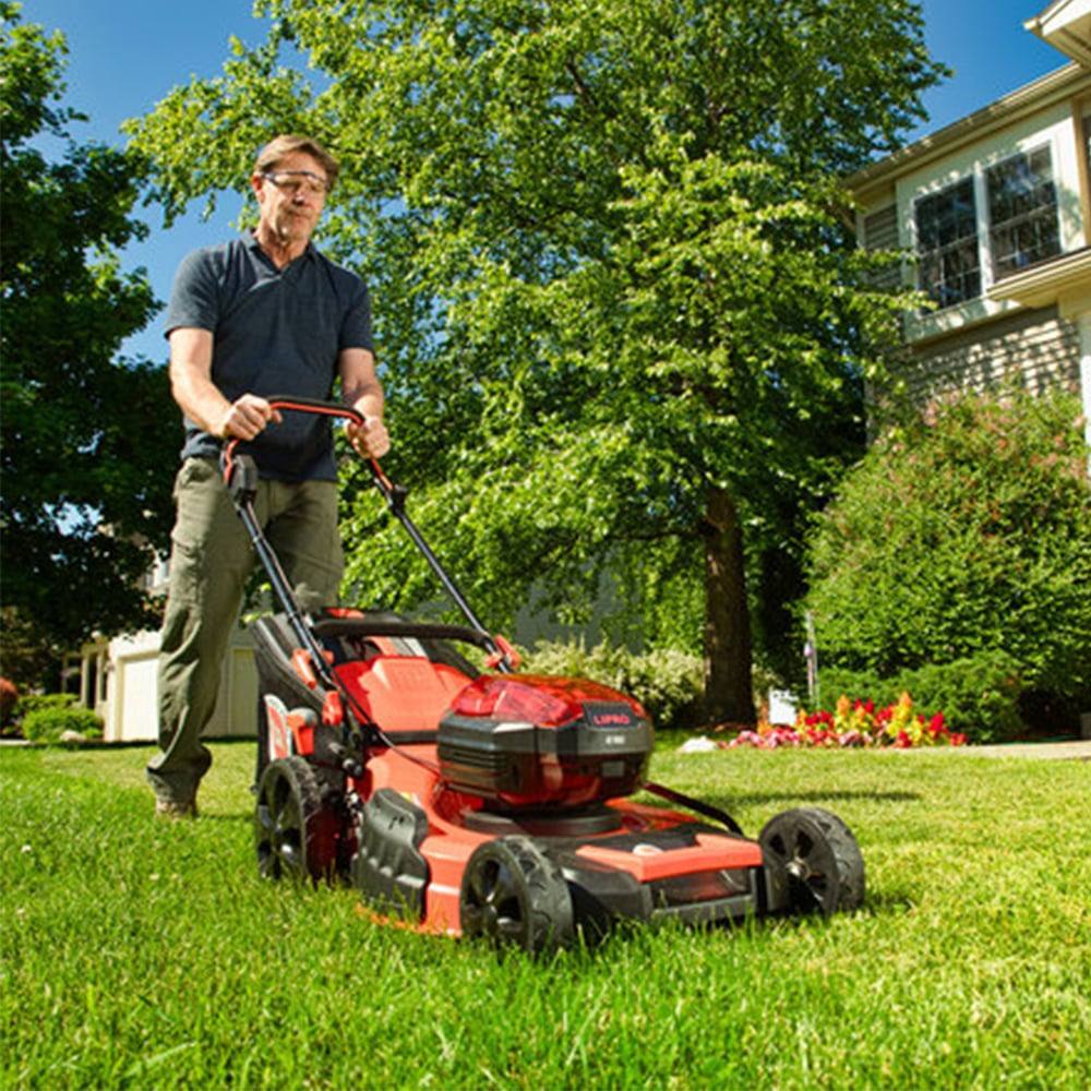 DR Power 424130 62V Battery Powered 21" Lawn Mower Front Right View