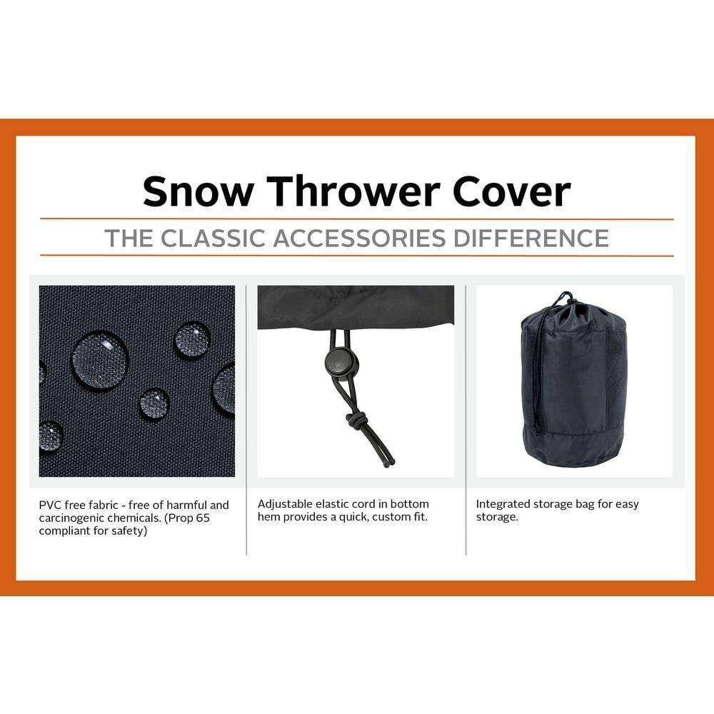 Classic 52 - 224 - 040401 - RT Two - Stage Snow Thrower Cover with Tall Chute - SLE Equipment - 4