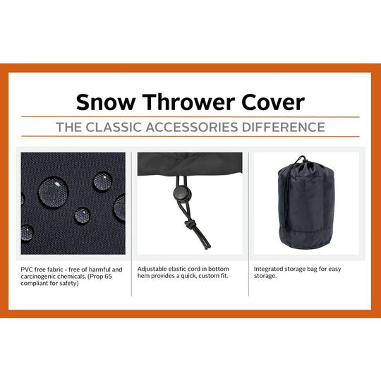 Snow Throw Cover Stock