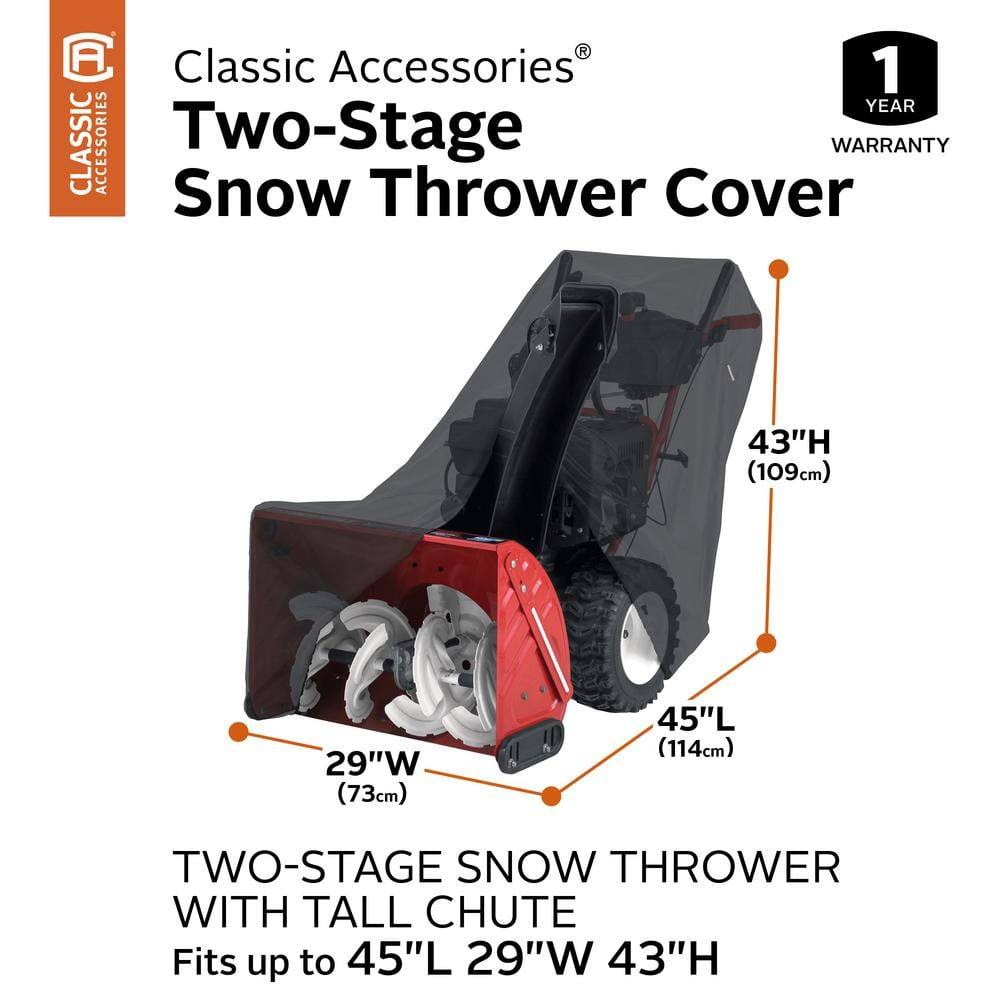 Classic 52 - 224 - 040401 - RT Two - Stage Snow Thrower Cover with Tall Chute - SLE Equipment - 2