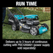 Makita CML01Z 40V ConnectX Brushless 21" Self?Propelled Lawn Mower - SLE Equipment - 8