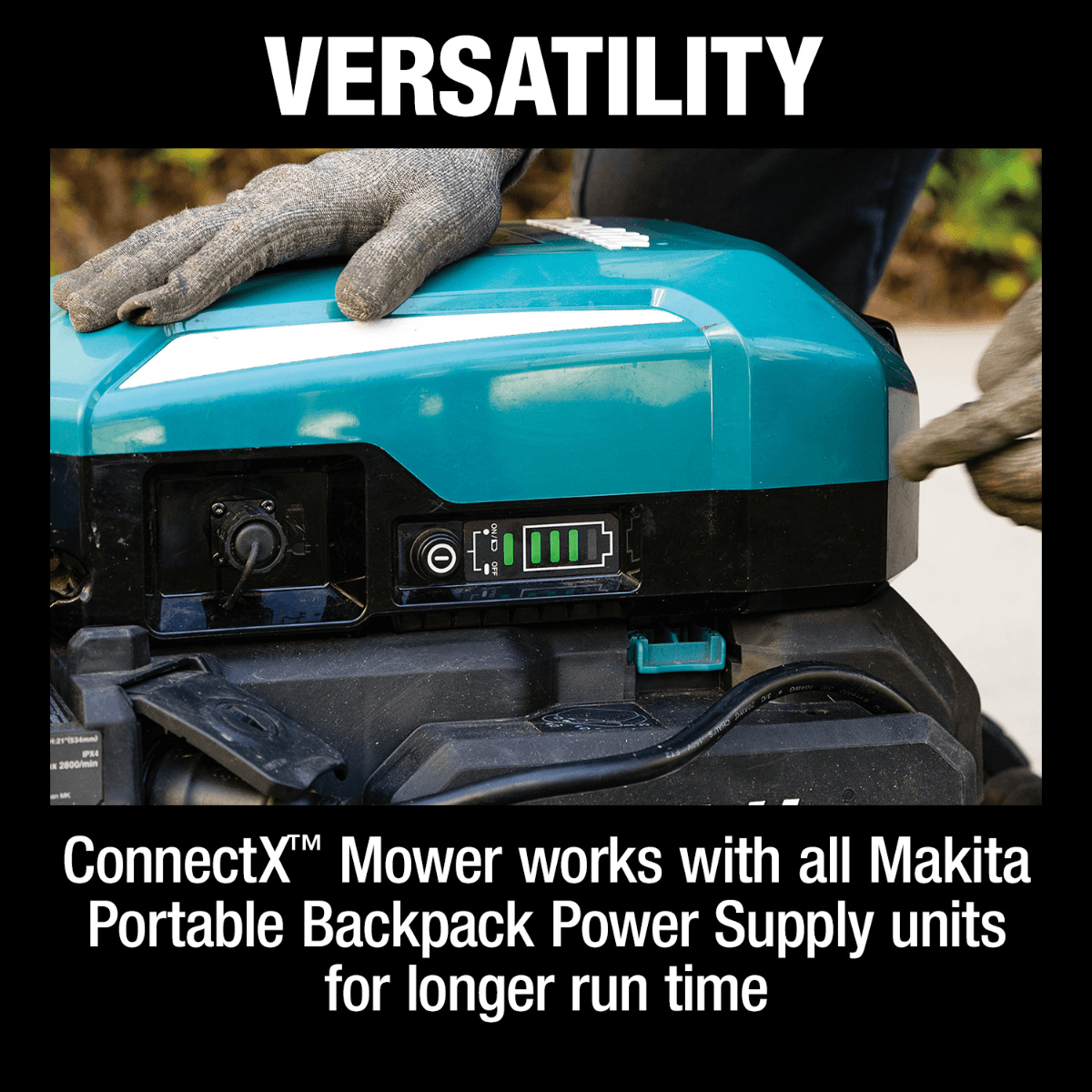 Makita CML01Z 40V ConnectX Brushless 21" Self?Propelled Lawn Mower - SLE Equipment - 9