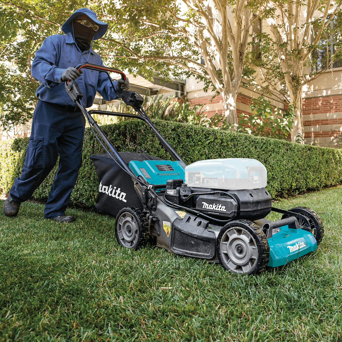 Makita CML01Z 40V ConnectX Brushless 21" Self?Propelled Lawn Mower - SLE Equipment - 3