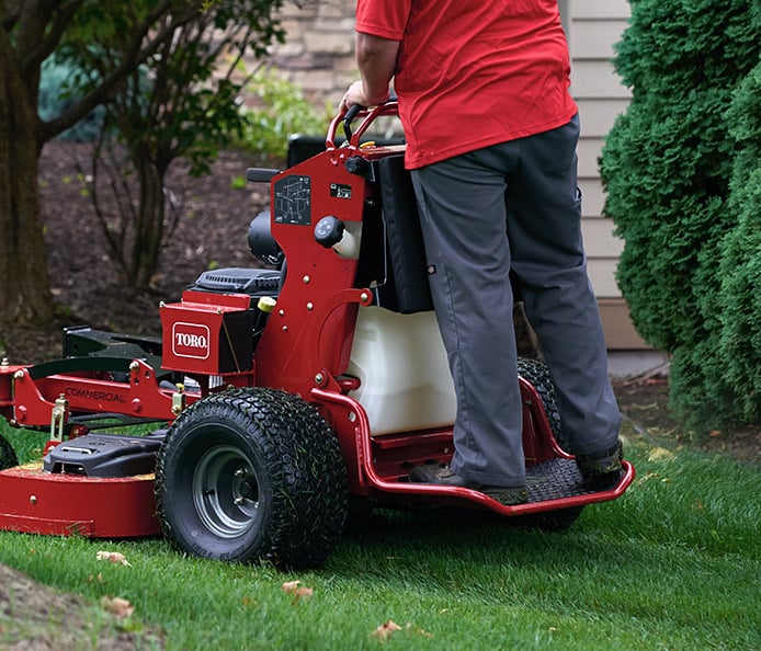 Toro 74504 GrandStand Stand On Mower - 74513 shown with 60" deck