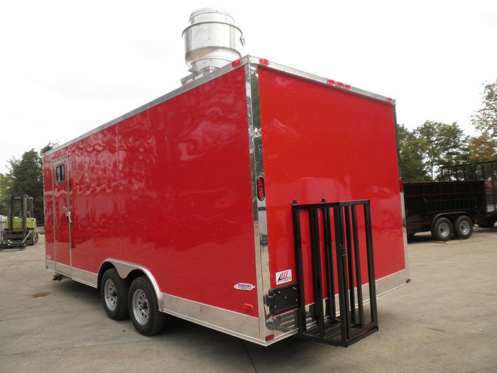 Red Concession Trailer 8.5'x20'