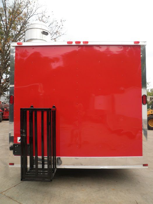 Red Concession Trailer 8.5'x20'