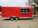 Red Concession Trailer 8.5'x20'