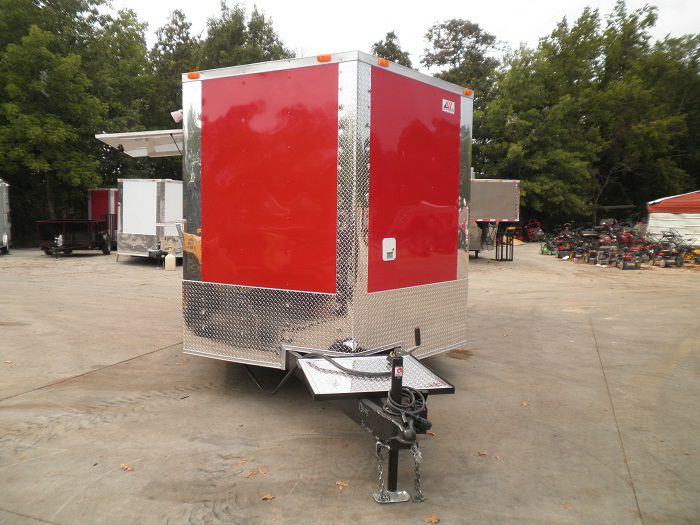 Red Concession Trailer 8.5'x20'