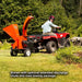 DR Power CP55047BEN Self Feeding Wood Chipper Rear Right View