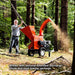 DR Power CP57057BEN 13.5 HP Briggs Self Feeding Wood Chipper 5.75" Front Right View