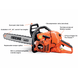 Echo CS - 590 Timber Wolf 24" Gas Powered Chainsaw 59.8 cc Engine - SLE Equipment - 2