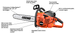 Echo CS-680 27" Chainsaw Professional Use 66.8cc