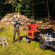 DR Power CS35050BEN 13.5 HP Briggs Chipper Shredder Front Left