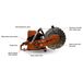 Echo CSG-7410 Cut-Off-Saws 73.5cc Professional Grade