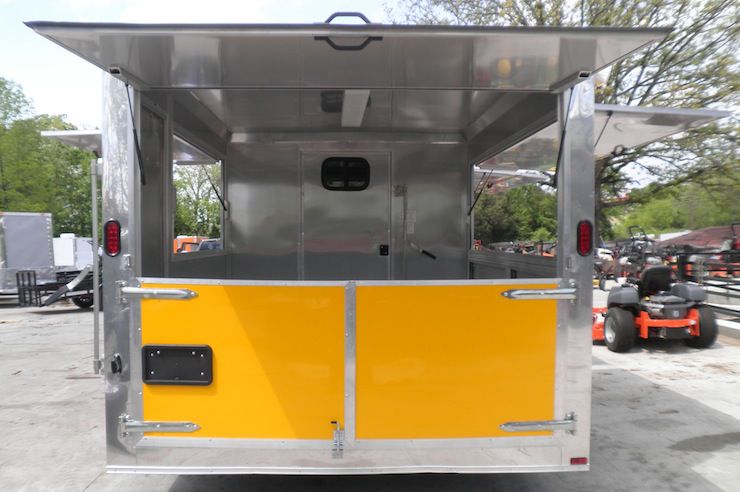 Yellow Concession Trailer 8.5'x20'