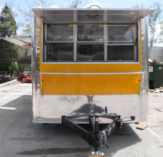 Yellow Concession Trailer 8.5'x20'