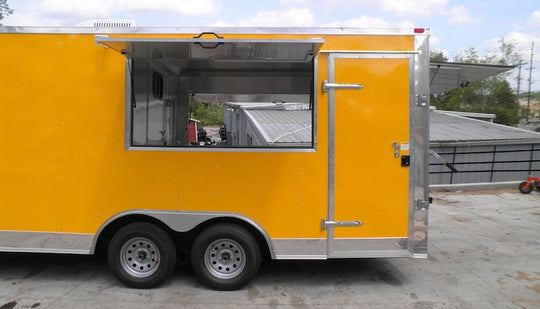 Yellow Concession Trailer 8.5'x20'