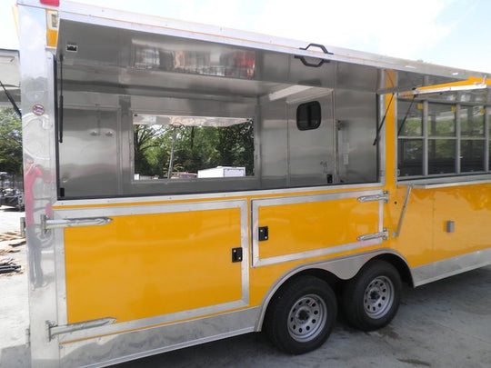 Yellow Concession Trailer 8.5'x20'