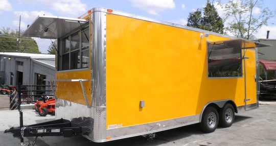 Yellow Concession Trailer 8.5'x20'