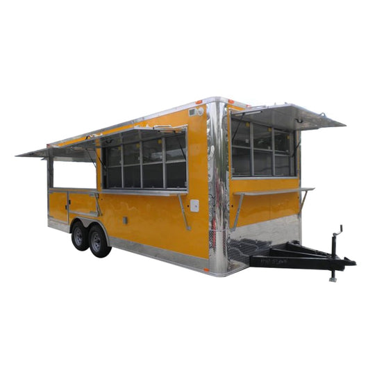 Yellow Concession Trailer 8.5'x20'