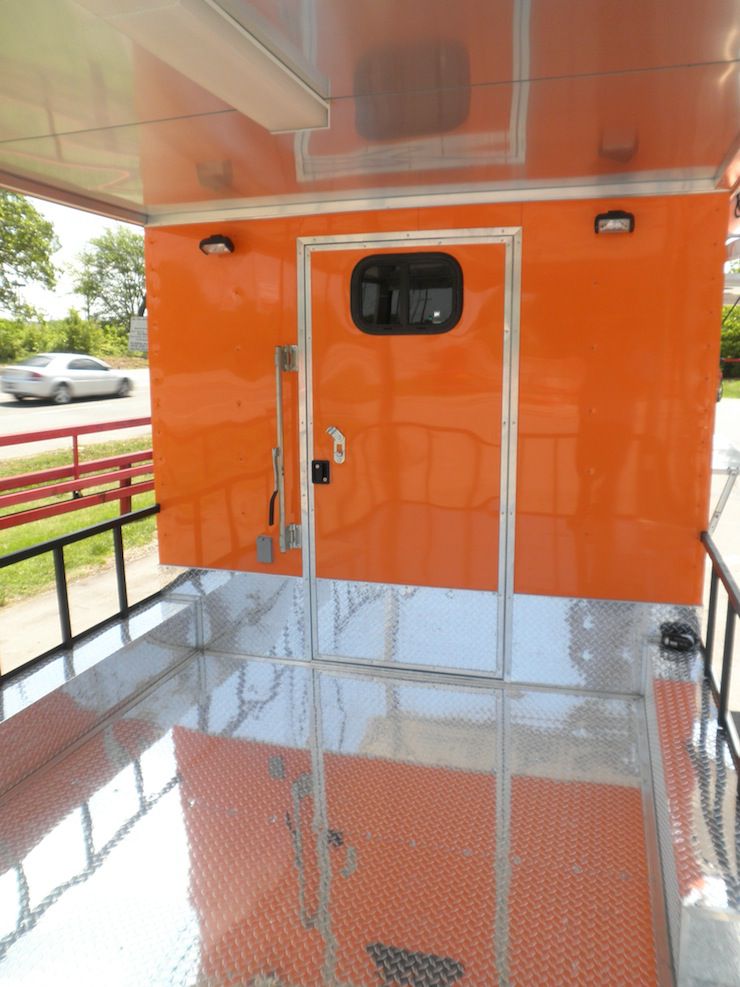 Orange Concession Trailers 8.5'x24'