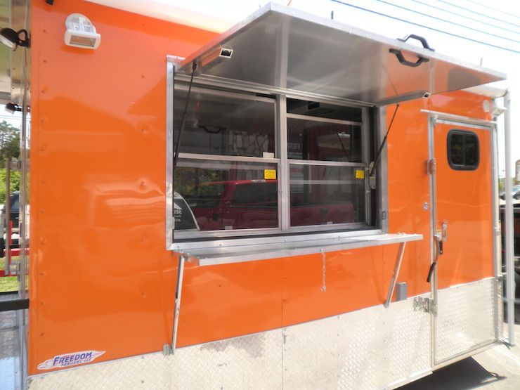 Orange Concession Trailers 8.5'x24'