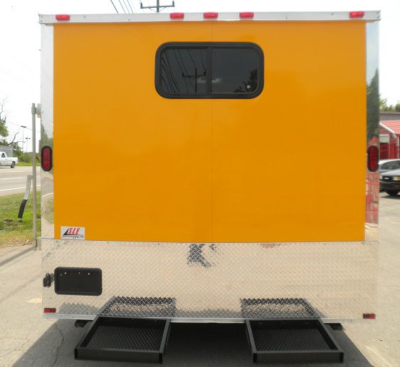 Yellow Concession Trailers 8.5'x24'