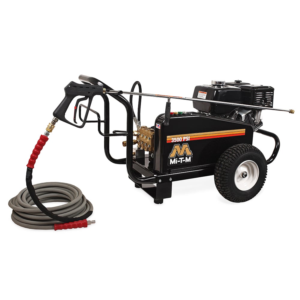 MI-T-M CW-3504-5MGH Pressure Washer 3500 PSI 3.8 GPM Honda