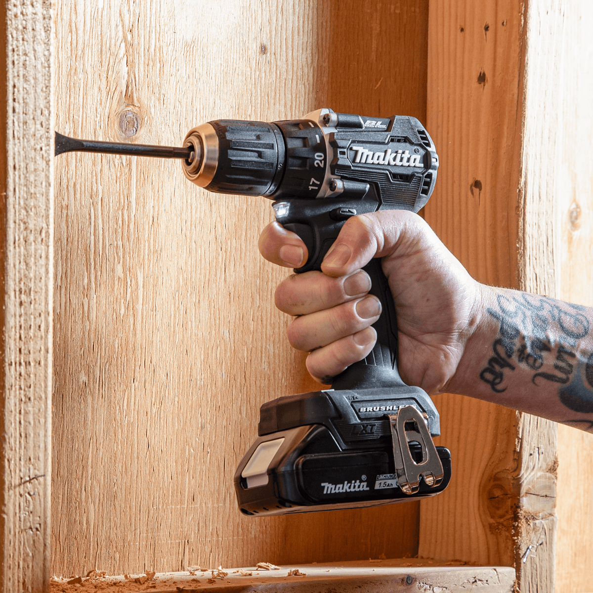 Makita CX203SYB Sub‑Compact Brushless Cordless 2‑Pc. Combo Kit 18V LXT 1.5Ah - SLE Equipment - 7