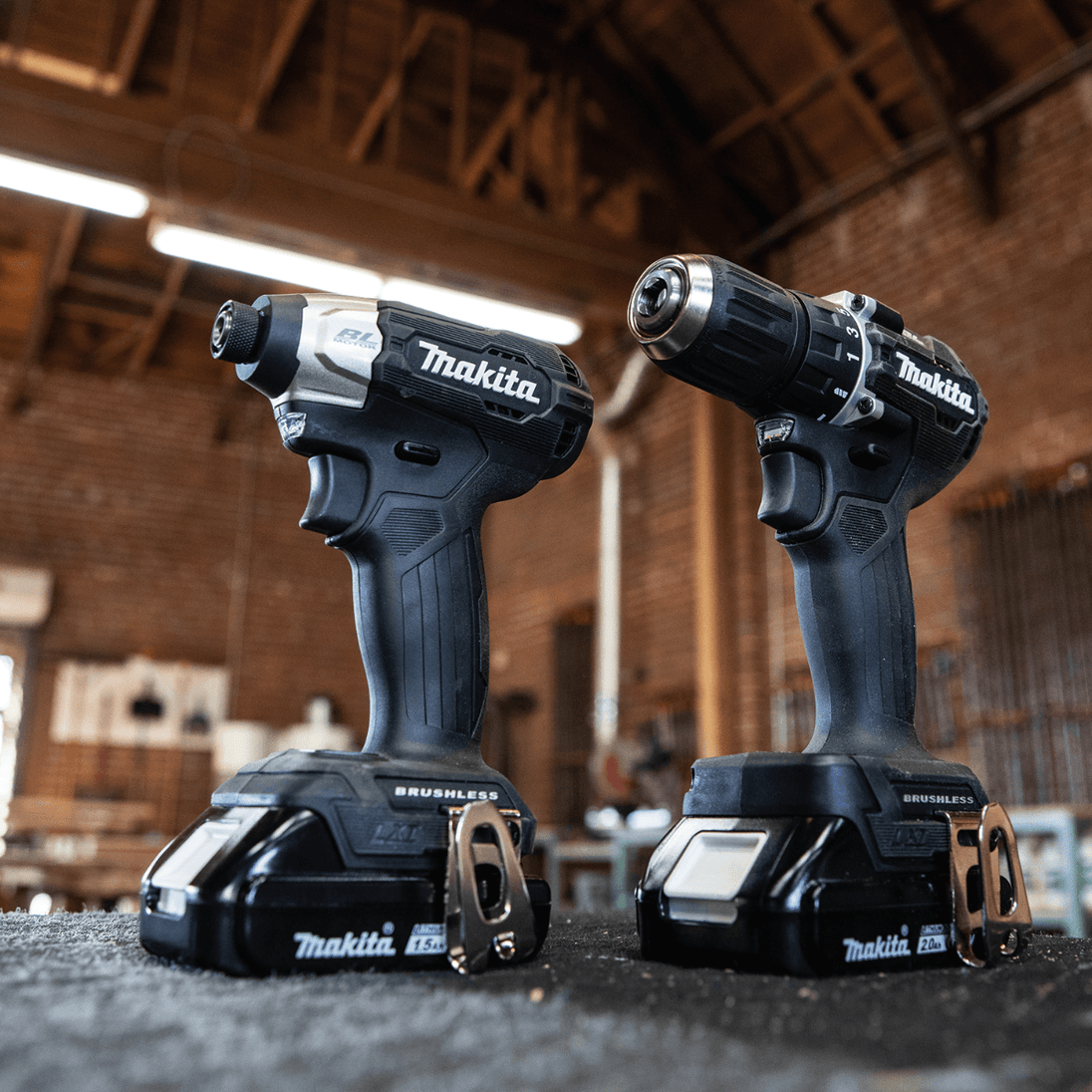 Makita CX203SYB Sub‑Compact Brushless Cordless 2‑Pc. Combo Kit 18V LXT 1.5Ah - SLE Equipment - 8