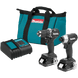 Makita CX203SYB Sub‑Compact Brushless Cordless 2‑Pc. Combo Kit 18V LXT 1.5Ah - SLE Equipment - 1
