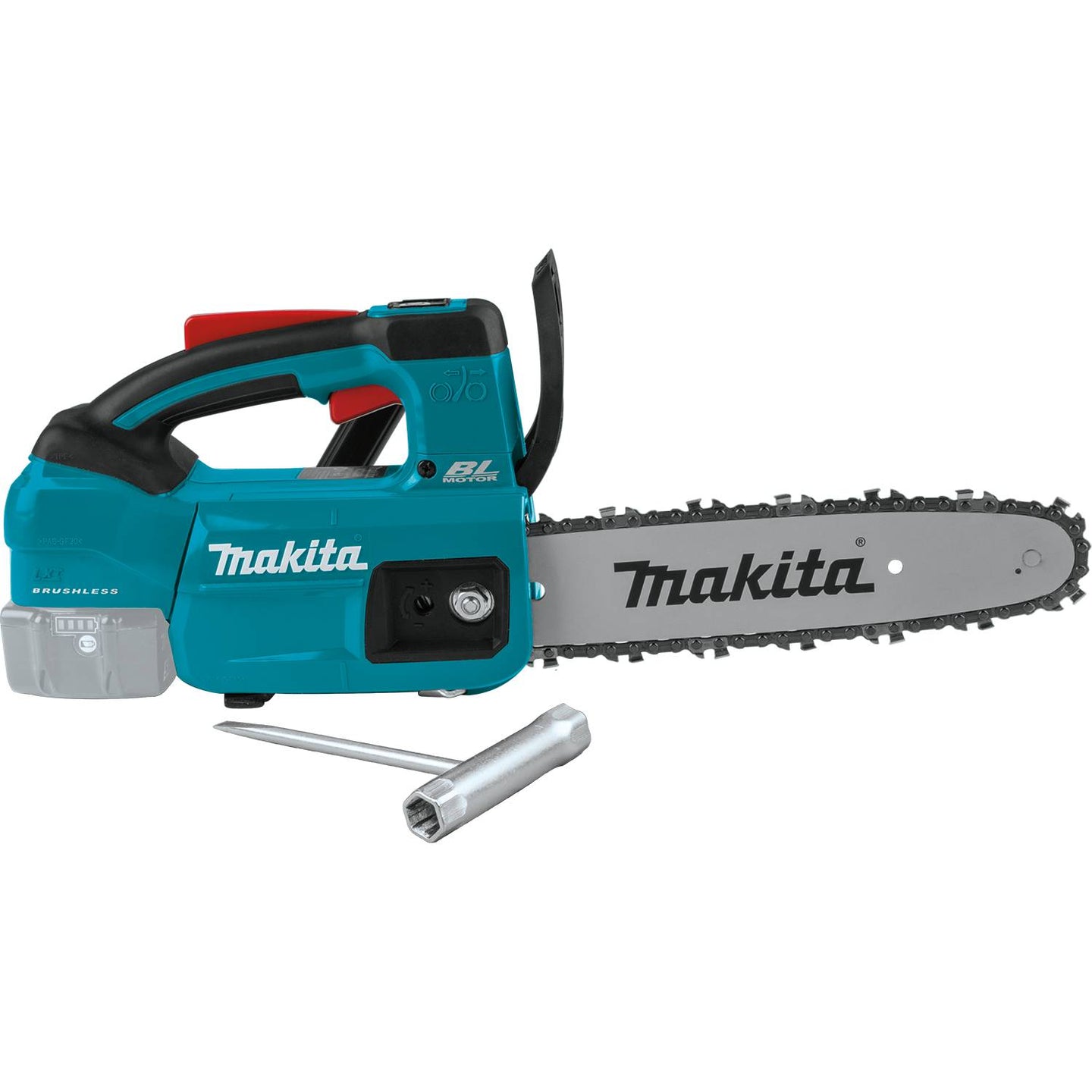 Makita XCU06Z 18V LXT Lithium‑Ion Brushless Cordless 10" Top Handle Chain Saw - Tool Only - SLE Equipment - 9