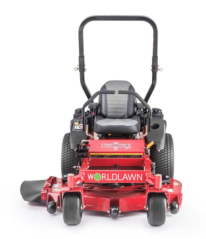 WorldLawn DiamondBack XL Zero Turn Mower Front Low Right