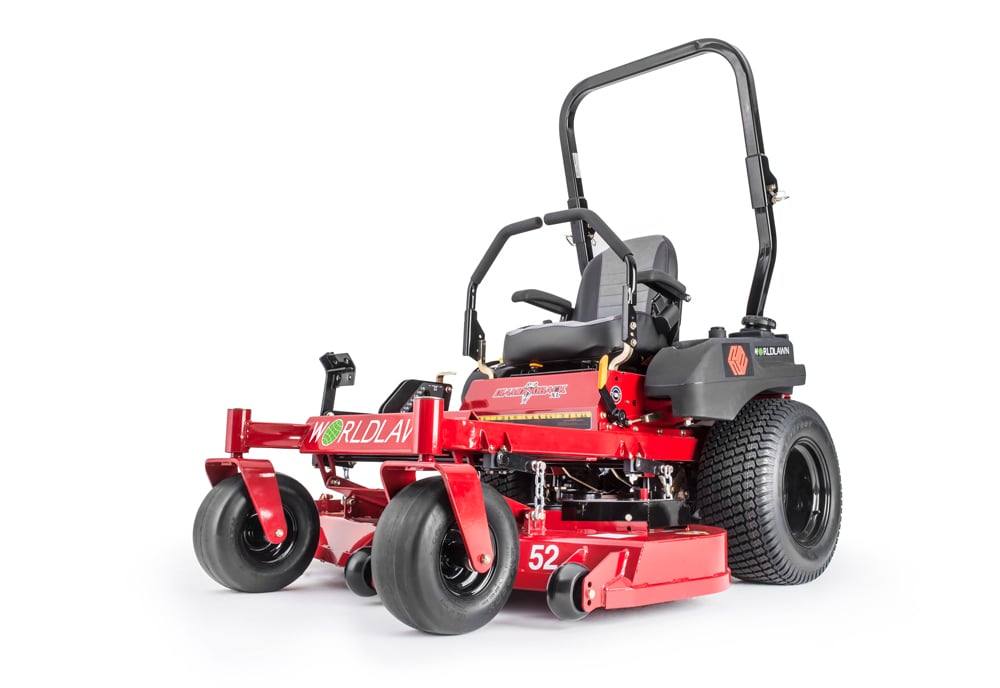 WorldLawn DiamondBack XL Zero Turn Mower Front Low Right