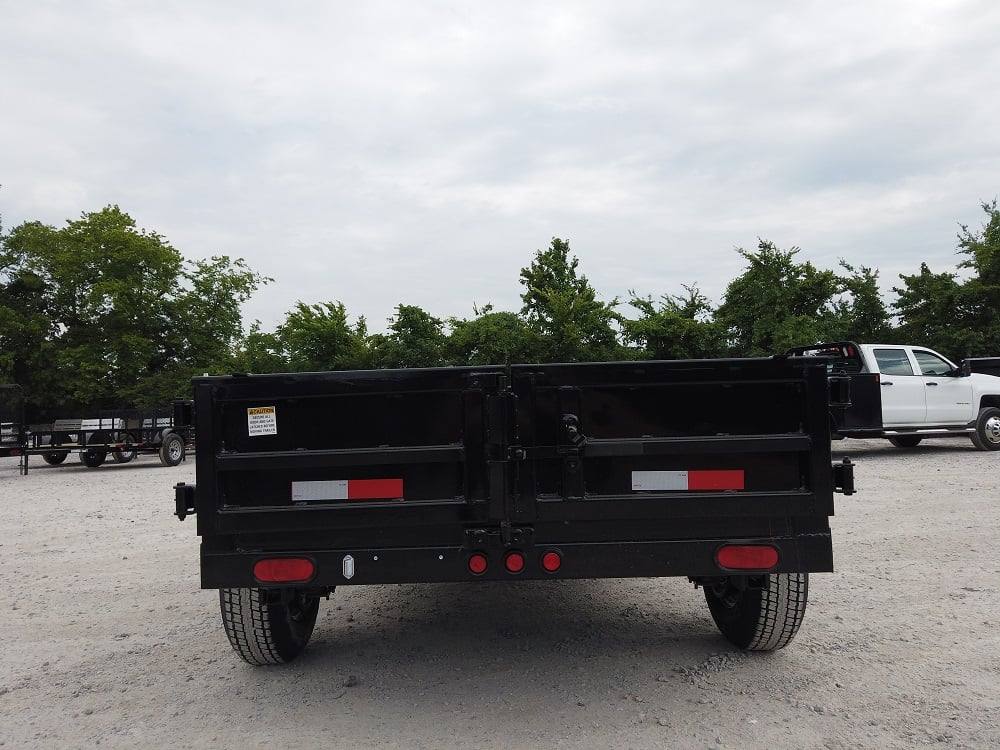Heavy Duty Hydraulic Dump Trailer 5' X 8' With Brake 18 Inch Sides