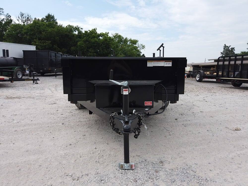 Heavy Duty Hydraulic Dump Trailer 5' X 8' With Brake 18 Inch Sides
