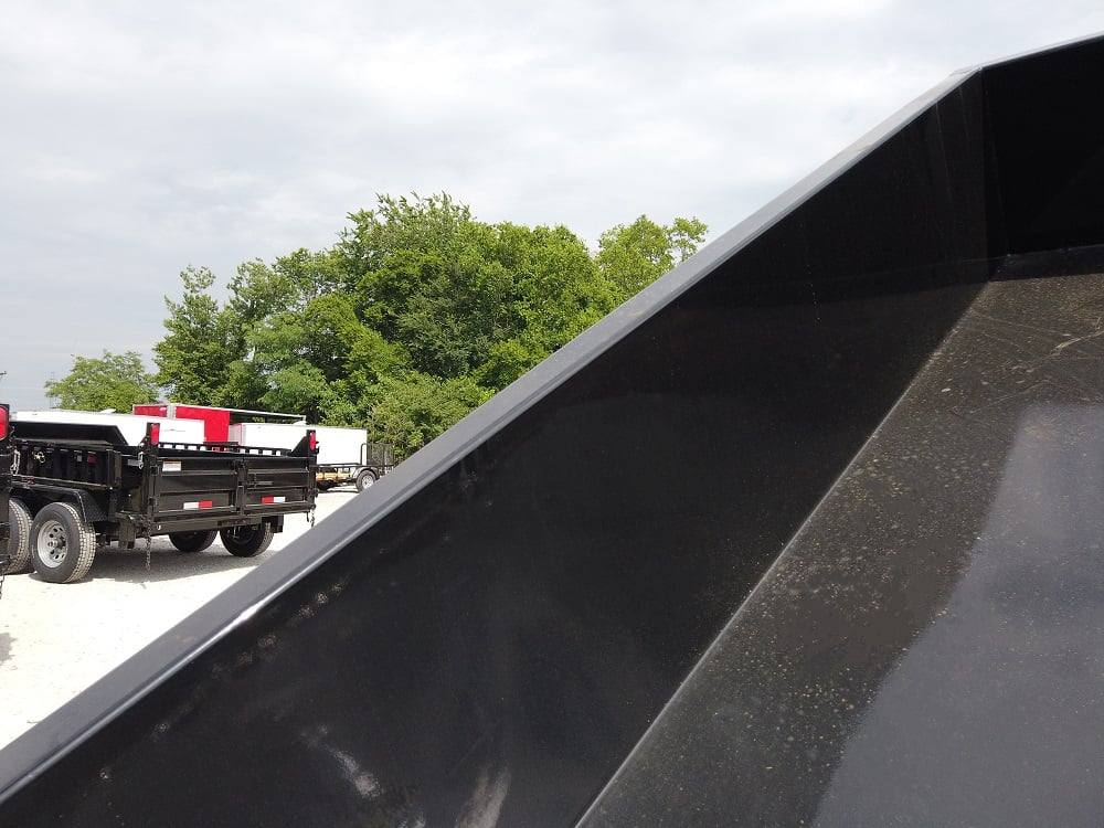 Heavy Duty Hydraulic Dump Trailer 5' X 8' With Brake 18 Inch Sides