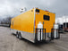 8.5' x 24' Yellow Food Concessions Trailer