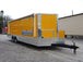 8.5' x 24' Yellow Food Concessions Trailer