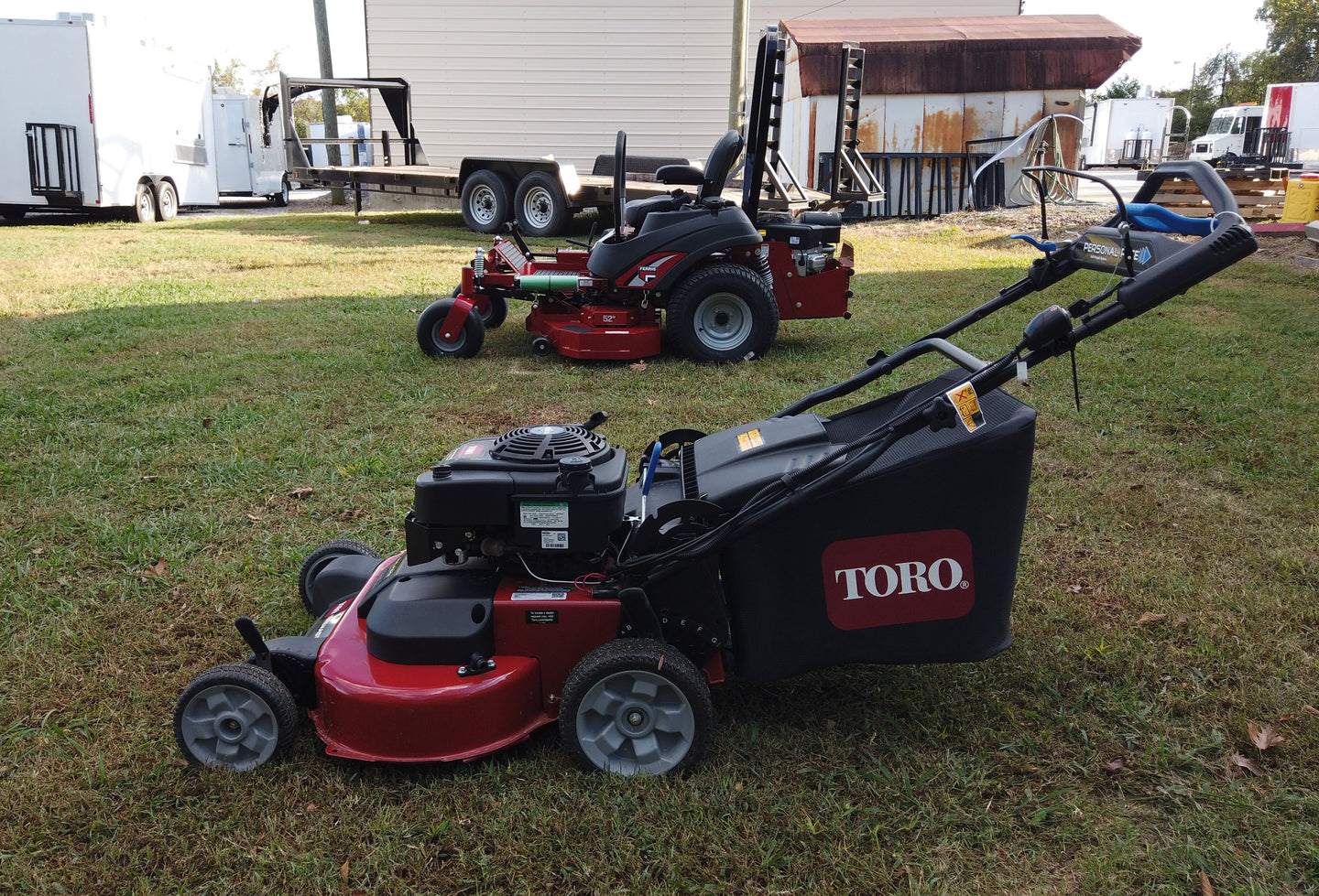 Toro TimeMaster 21200 Walk Behind Mower Front Right